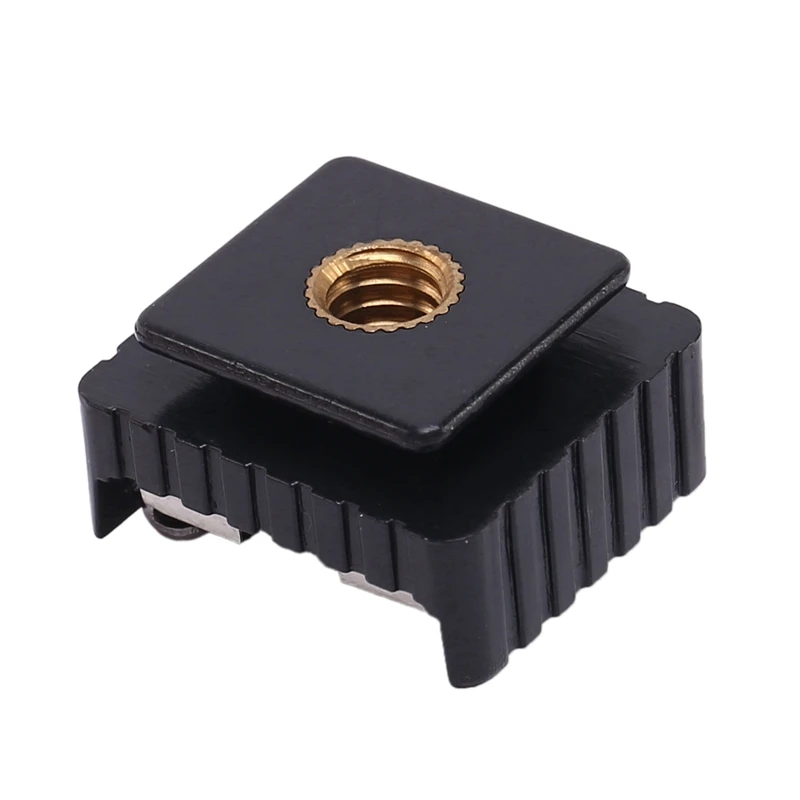 

Universal Mounting Flash Hot Shoe Adapter Metal Screw Hot Shoe Lamp Holder Video Camera Flash Hot Shoe Holder