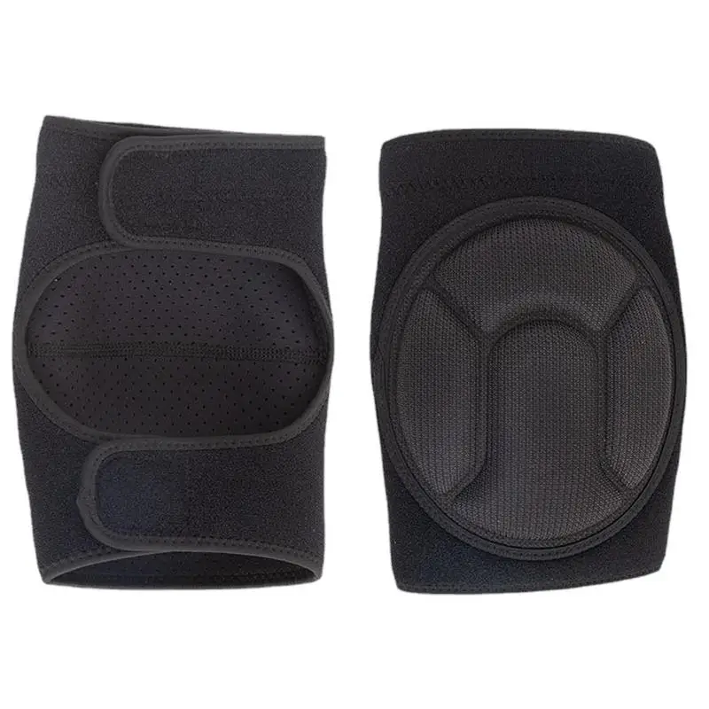 

Football Knee Pads Thick Sponge Anti-Slip Knee Protector Professional Knee Guards For Volleyball Dancing Gardening Breathable