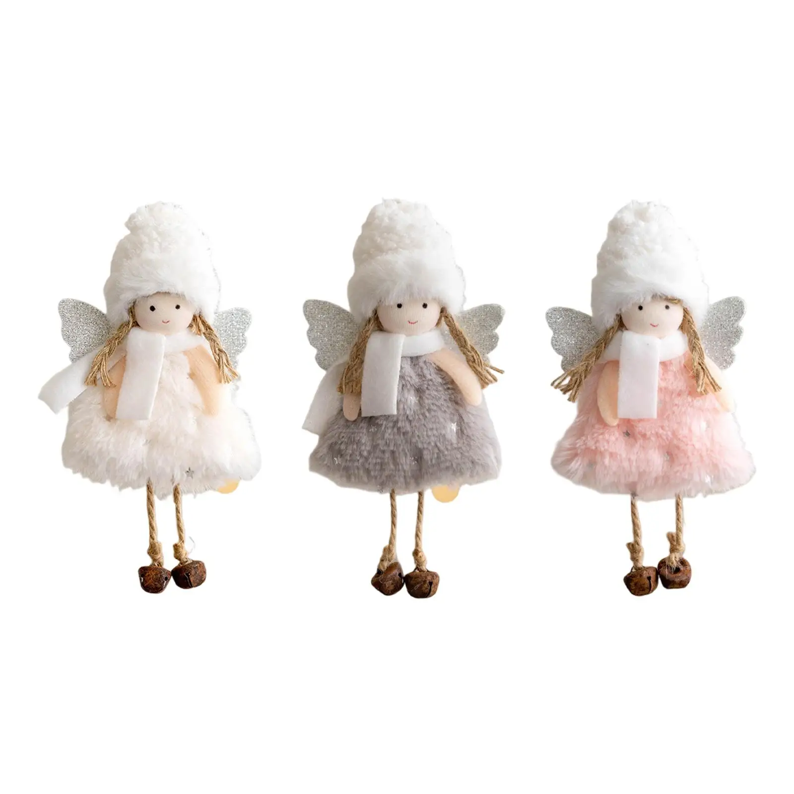 

Подвесные Украшения для кукол в виде рождественской елки, подвесное украшение вечерние, рождественские праздничные украшения