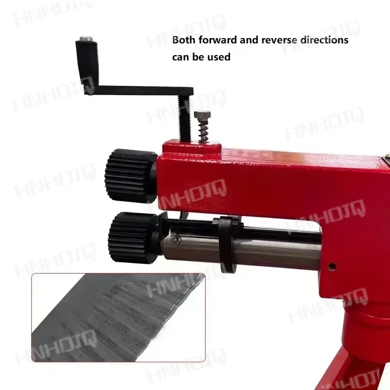 RM08 Ручная раскатка бисера Гибочная кромка машина для листового металла Роторная