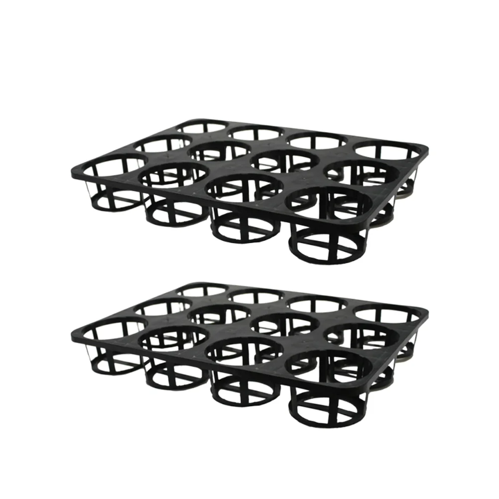 

2 Pcs House Plants Indoors Live Grow Case Seedlings Flower Panter Tray Deep Rootrainers Starter Trays