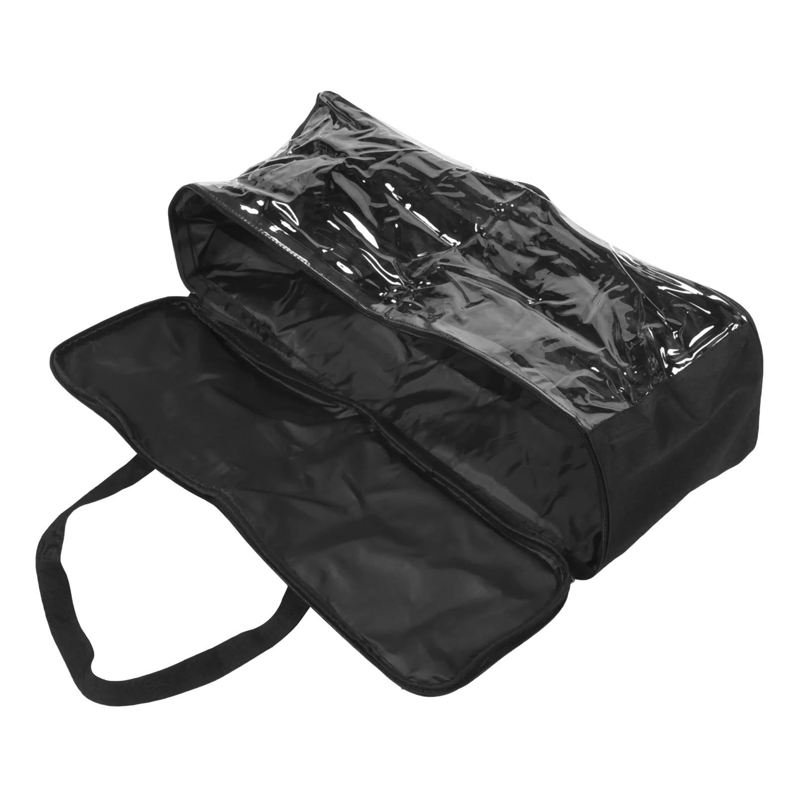 

Wide Hat Storage Bag Foldable Hat Storage Case with Handles for Home Dorm