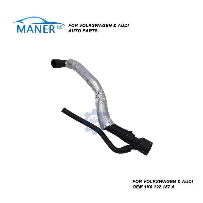 

MANERI 1K0122157A Engine Cooling Radiator Hose Water Pipe For VW Beetle Golf Jetta Passat Rabbit 1K0 121 157 EN