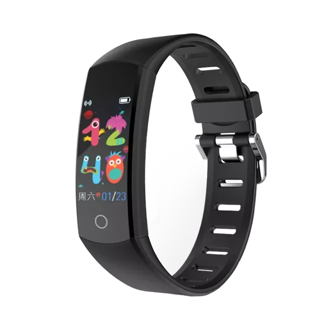 Детские Смарт-часы фитнес-браслет с измерением температуры тела пульса и