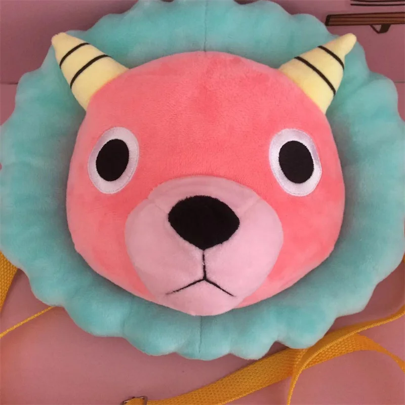 Anime Spy X Family Anya's Chimera Lion Plush Toy Bag Messenger Bag Cosplay Anime Plush Dolls Muppet Bag Gift for Girls Mascot