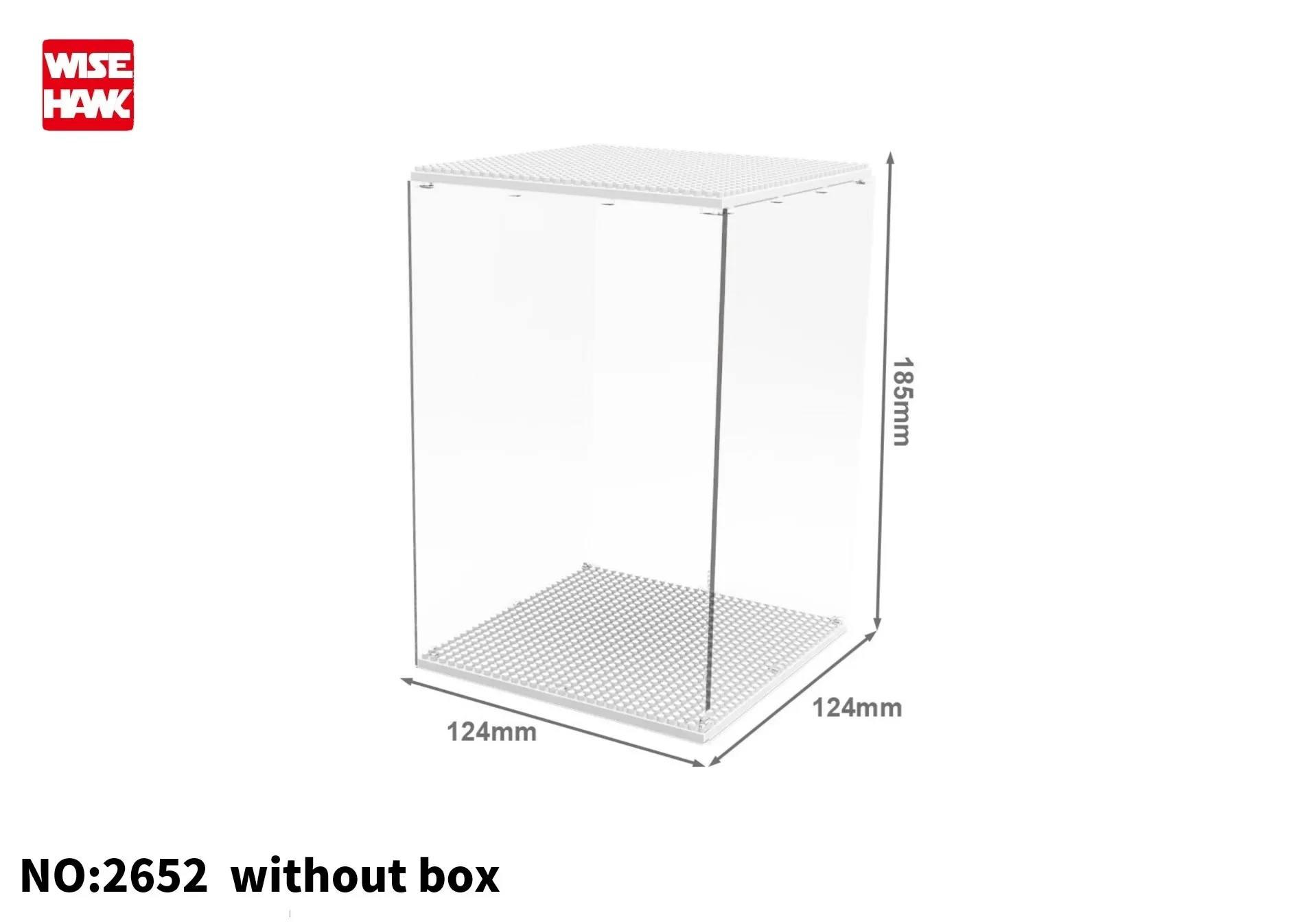 Акриловый прозрачный ящик для конструктора защита от пыли дисплей Коллекционная