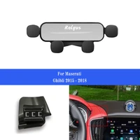 car mobile phone holder smartphone air vent mounts holder gps stand bracket for maserati ghibli 2015 2018 auto accessories