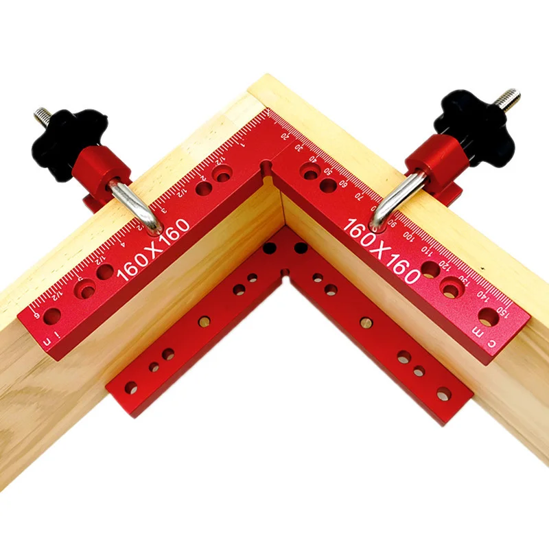 

L-Shaped Auxiliary Fixture Splicing Board Positioning Panel Fixed Clip Right Angle Positioning Ruler 90 Degrees