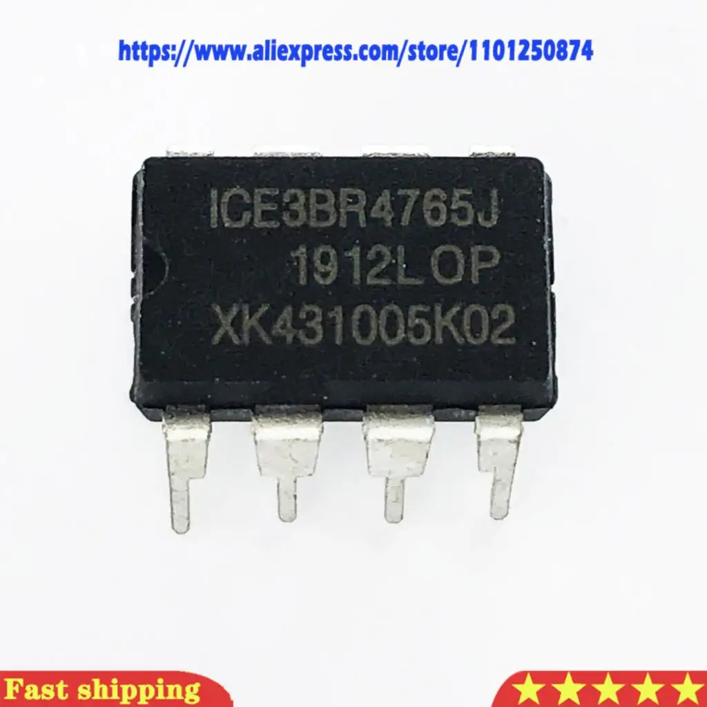 

5 шт./лот 3BR4765JZ ICE3BR4765JZ 3BR4765 ICE3BR4765J DIP-7 DIP-8 в наличии