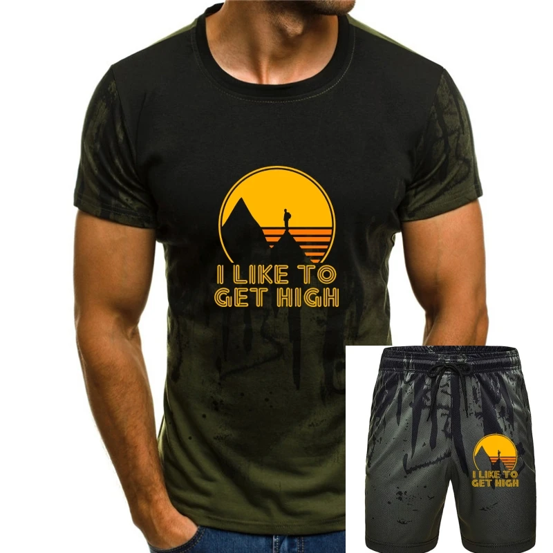 

I Like To Get High T-Shirt Unisex T-Shirt Apparel Casual Tee Shirt