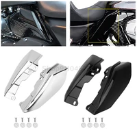 motorcycle heat shield air deflector motocross abs trim for harley touring street glide road king road electra glide 2009 2016