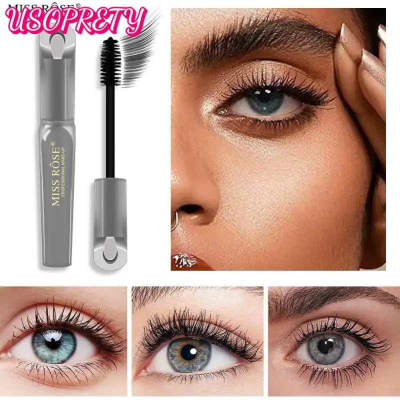 

Black Eyelash Mascara 4D Ultra-fine Natural Curling Thick Waterproof Long-lasting Non-smudge Eyes Makeup Cosmetic TSLM1