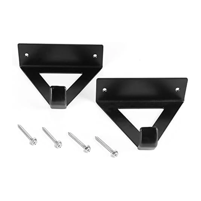 

2 Pack Bike Rack Wall Hook Mount Bike Hook Holder For Storage And Garage Organization Flip-Up Bicycle Rack