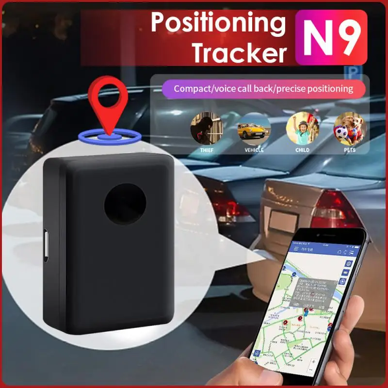 Мини-устройство N9 GSM с защитой от кражи GPS-трекером и аудиомонитором 12 дней в