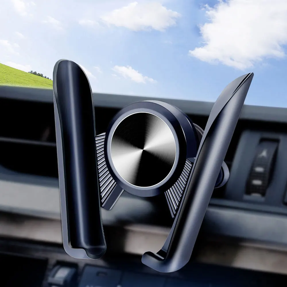 

Gravity Car Phone Holder Air Vent Mount Cradle Universal Auto Vent Clip Stand Cell Mobile Phone Support for Car Phone Stand