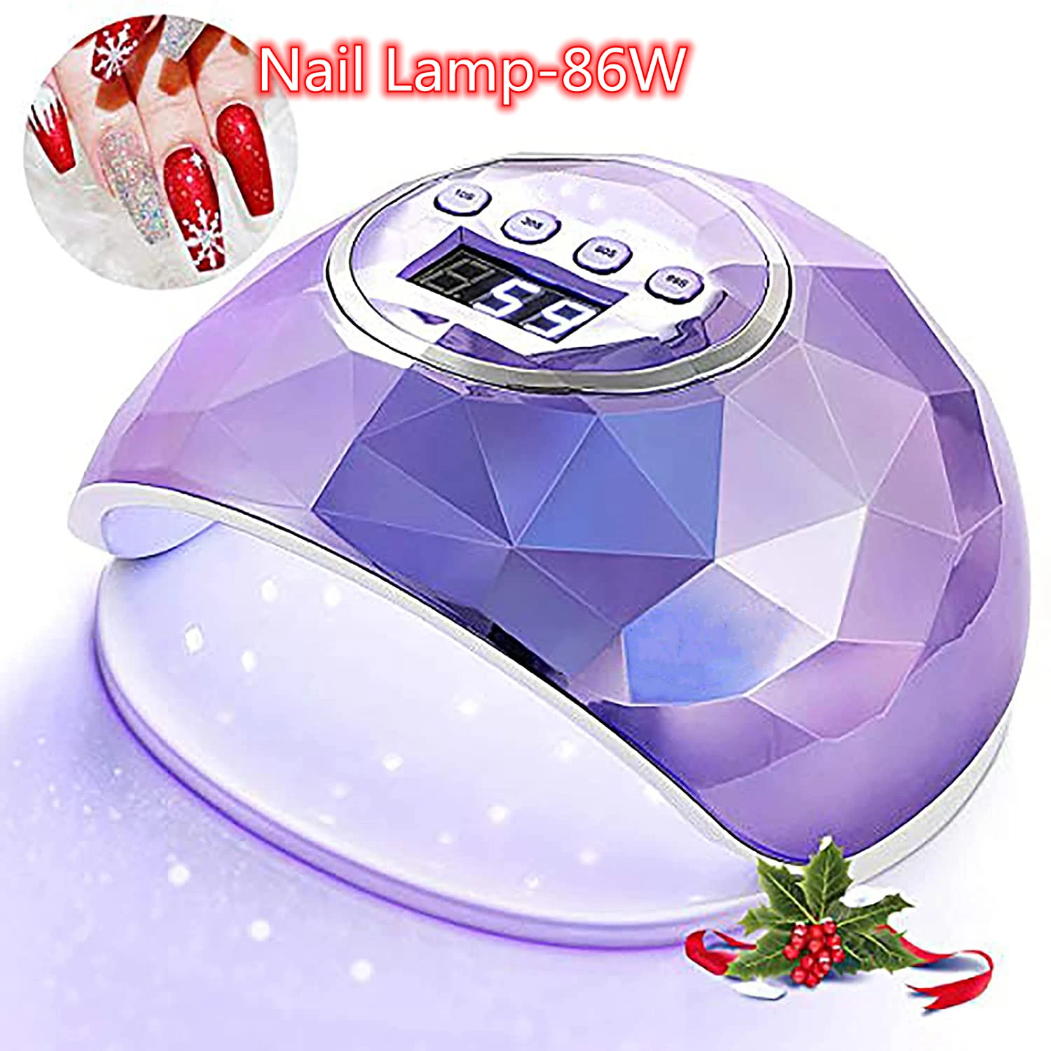 

86W UV LED Lamp Nail Dryer 39LEDs Manicure Gel Nail Lamp Fast Curing Gel Polish Ice Lamp Auto Sensor for Nail Manicure Machine