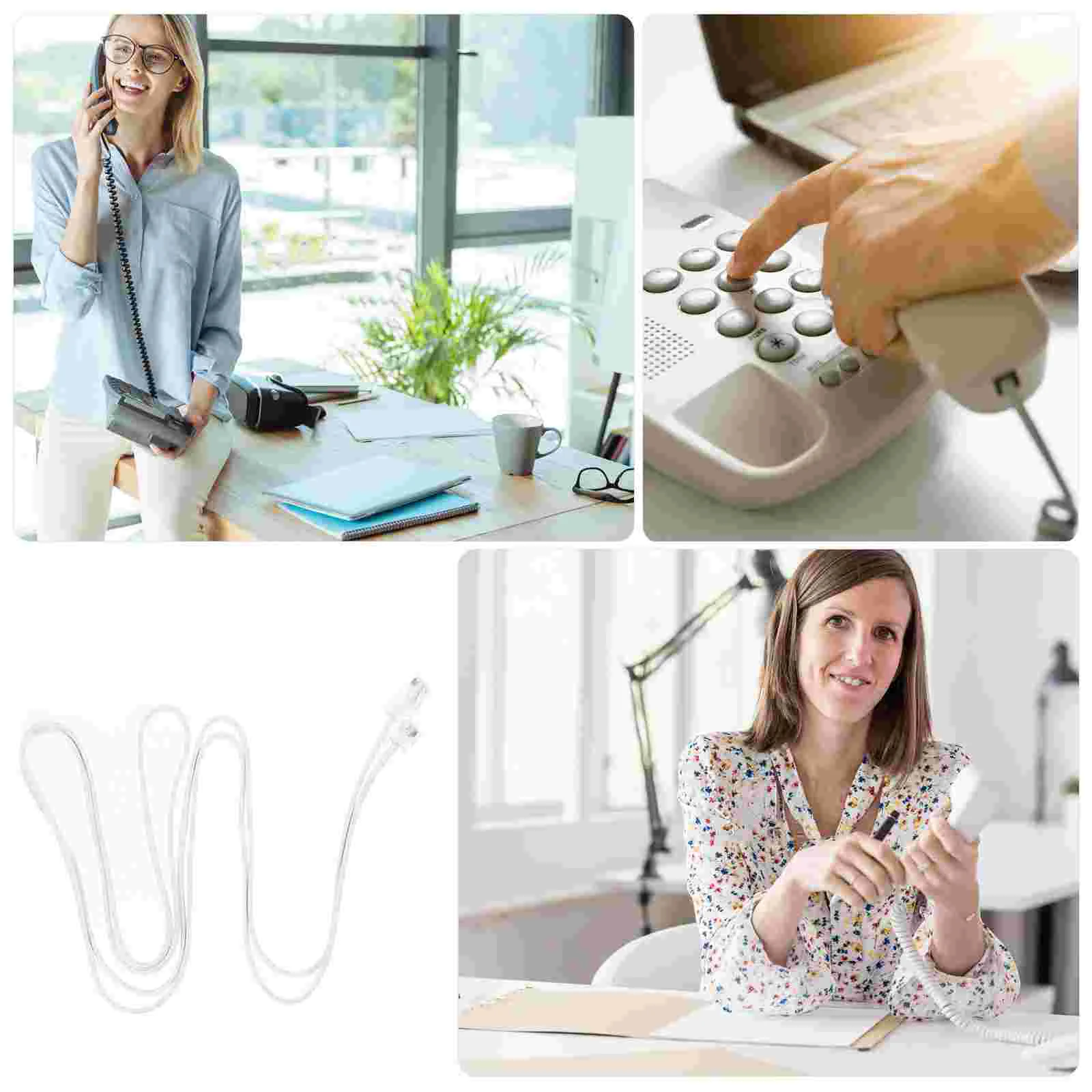 Модульный штекер телефонной линии соединительный кабель RJ с кристаллической