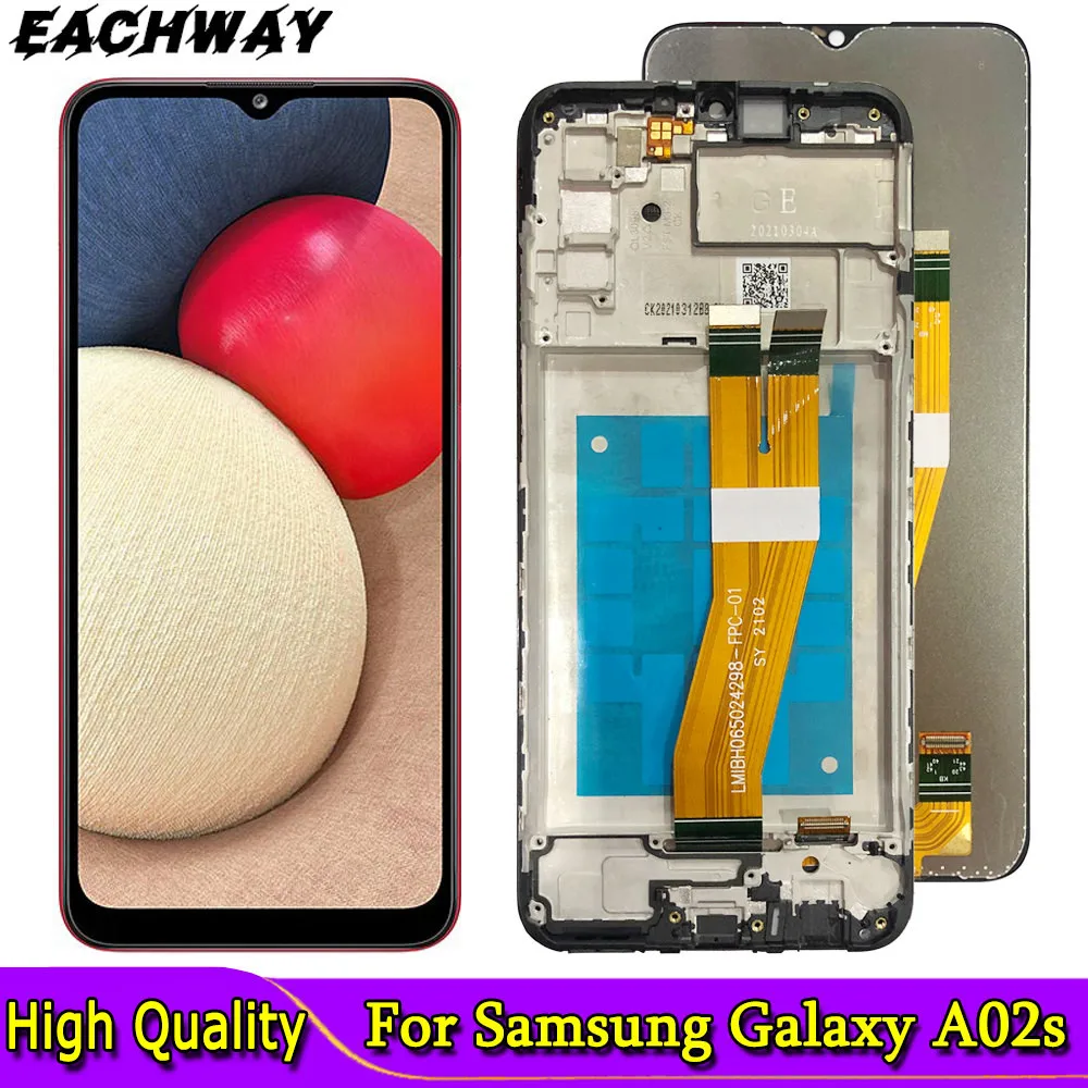 

6.5"For Samsung Galaxy A02s LCD Display Touch Screen Digitizer Assembly For Samsung A02s LCD A025 A025M A025F/DS A025G/DS Screen