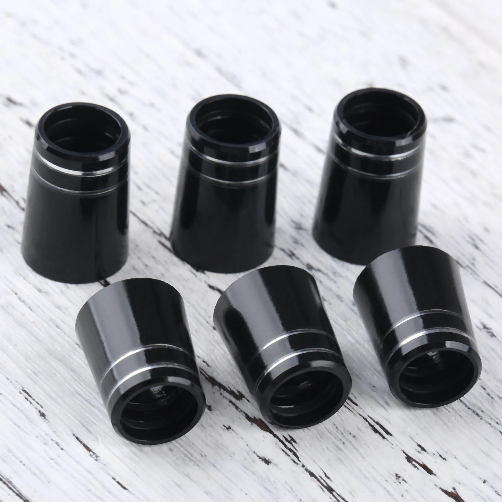 10pcs Plastic Golf Ferrules With Double Ring Fit 0.350 Or 0.370 Tip Irons Shaft Club Shafts Sleeve Adapter Replacement 16mm/19mm