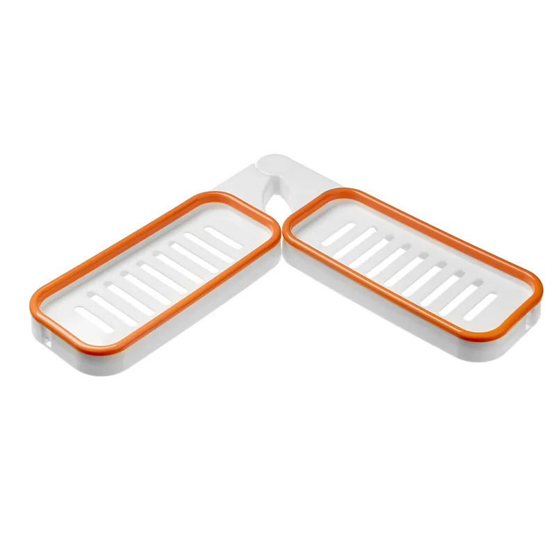 

Bathroom Washbasin Self-Adhesive Wall Hanging Multifunctional Corner Foldable Shelf, Bathroom Accessories Storage Rack
