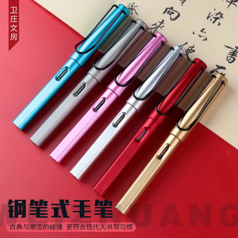 10 шт. мягкая ручка для начинающих портативный чернильный пакет кисть в стиле