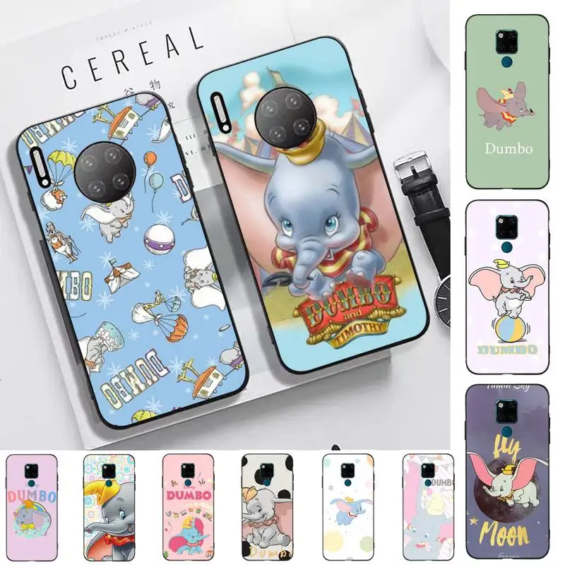 

Disney Dumbo Phone Case for Huawei Mate 20 10 9 40 30 lite pro X Nova 2 3i 7se
