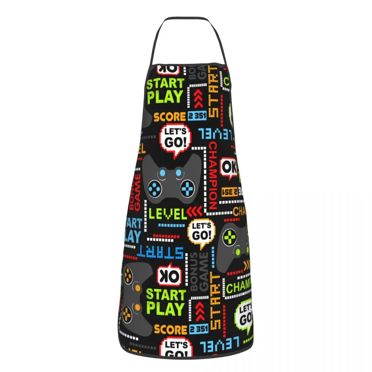 Фартук с игровым контроллером на нагруднике заказ для мужчин и женщин унисекс