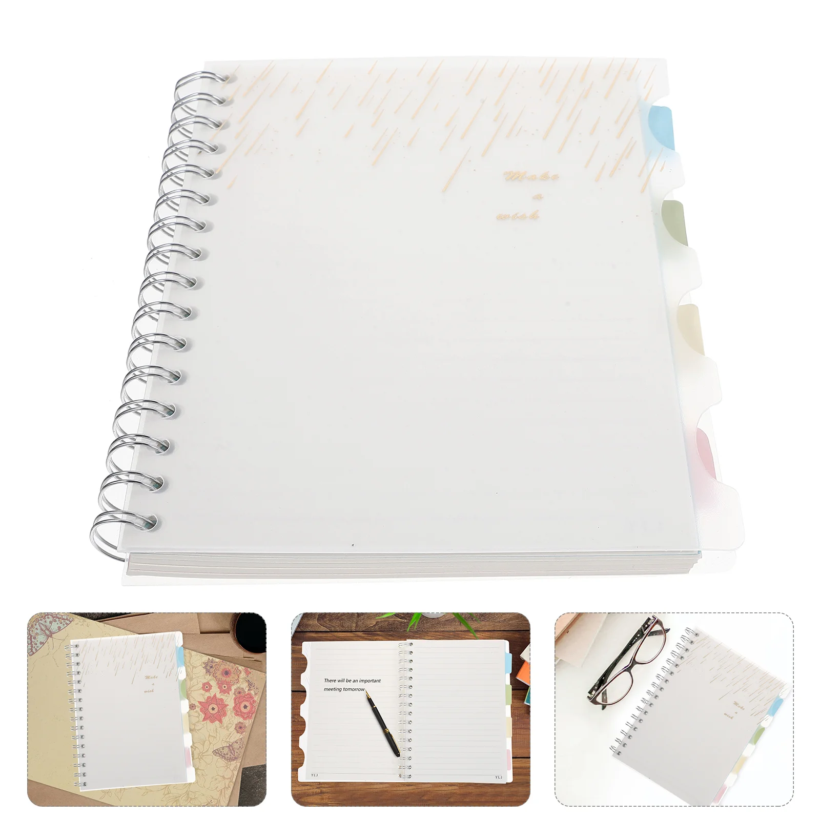 

Memo Notebook The Taking Journal Notebooks Spiral Page Notepad Paper Do List Journaling Personal diary
