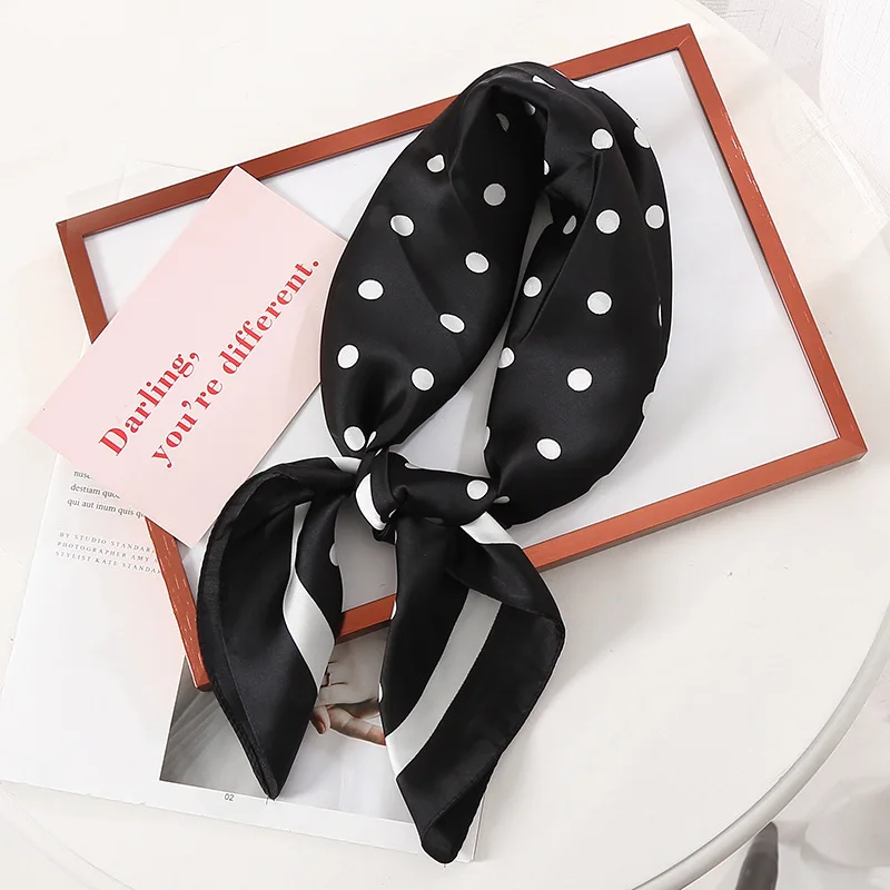 Рисунок 6 - Модный Шелковый атласный шарф для