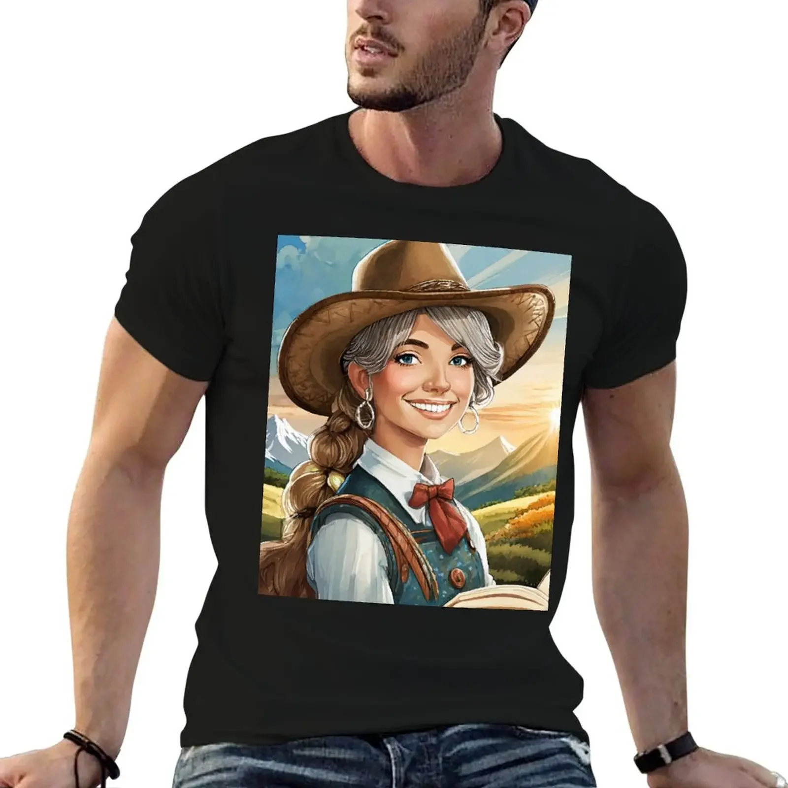 Футболка Yeehaw Cowgirl 2 хлопковые футболки с рисунком футболка аниме мужские высшего