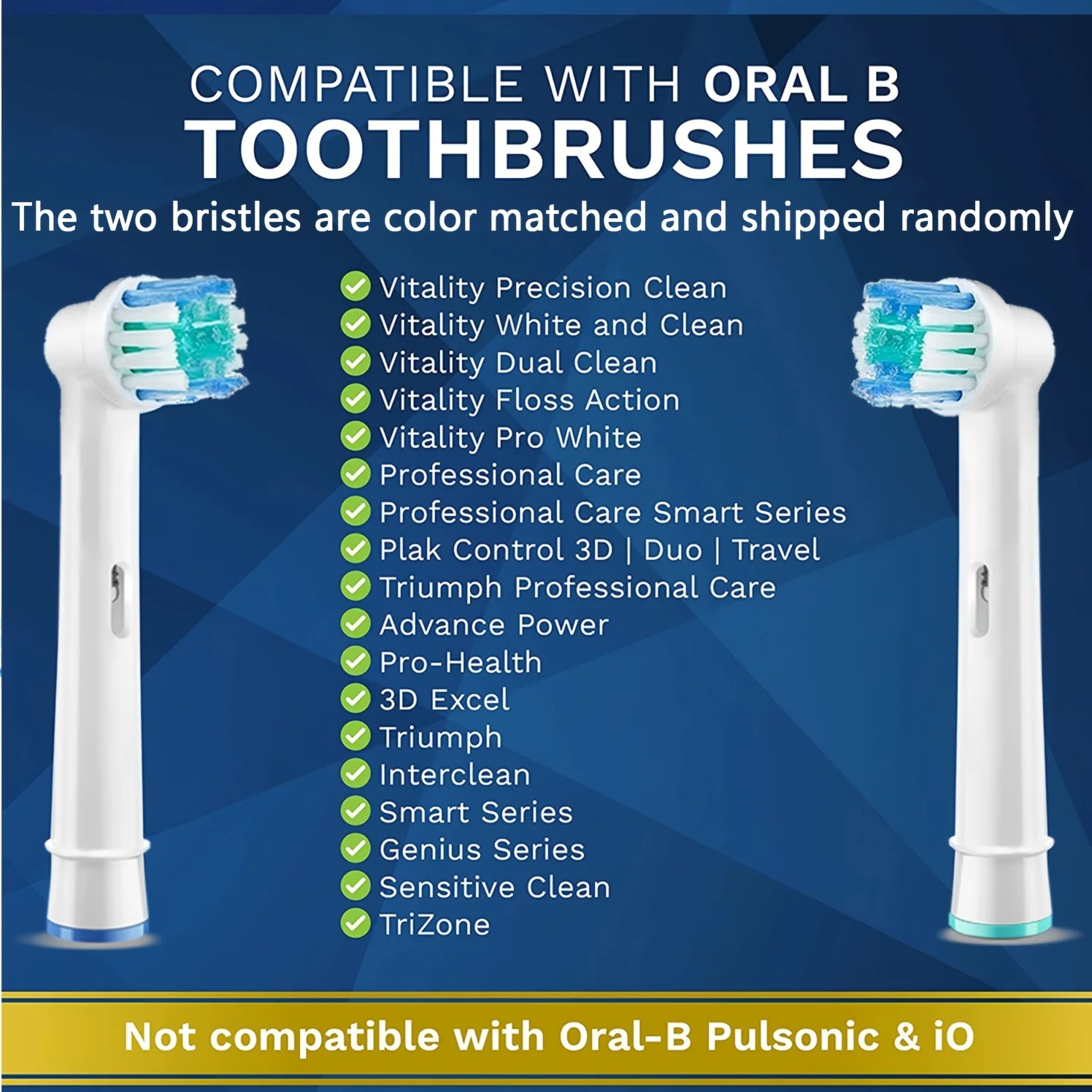 Совместим с насадкой для электрической зубной щетки Oral B p2/4000/3757/d12/3766