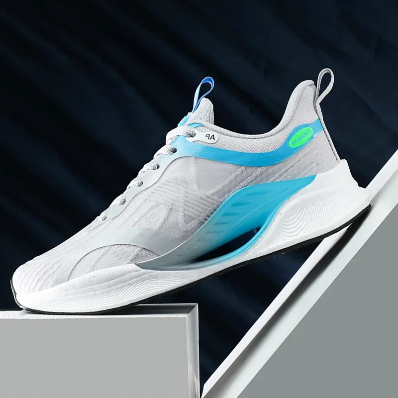 

Кроссовки мужские сетчатые для спорта, Повседневные Дышащие, эластичные, Нескользящие, модная обувь для бега, лето 2023