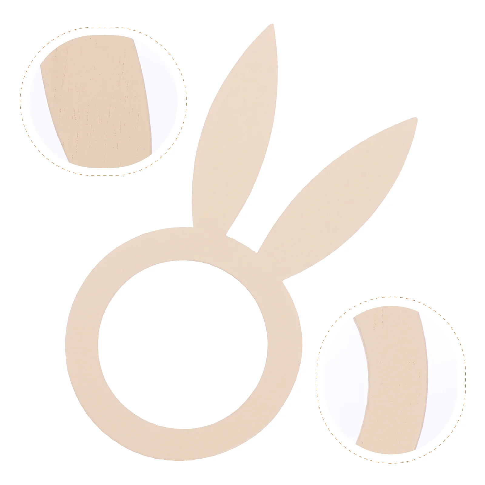 

Кольца для салфеток, пасхальные деревянные украшения в виде кролика, пряжки, держатель в виде кролика, деревянные Свадебные настольные кольца, элегантные