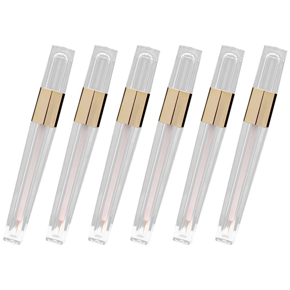 

6Pcs Practical Empty Mascara Tube Clear Eyelash Eyeliner Tube 3ml Empty Bottle