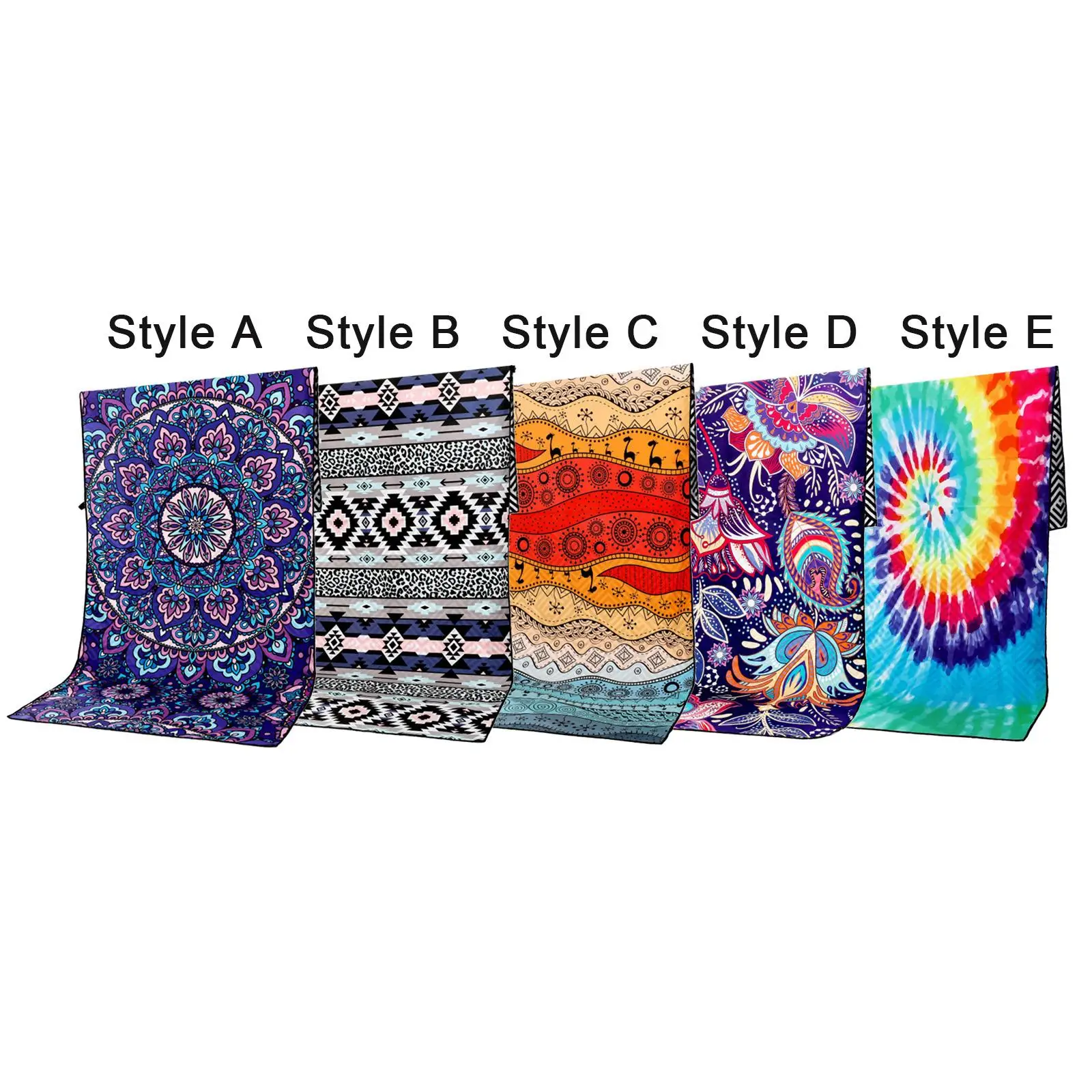 

Быстросохнущее пляжное полотенце с защитой от песка, пляжные аксессуары из микрофибры, пляжное полотенце для бассейна, путешествий, йоги, с...