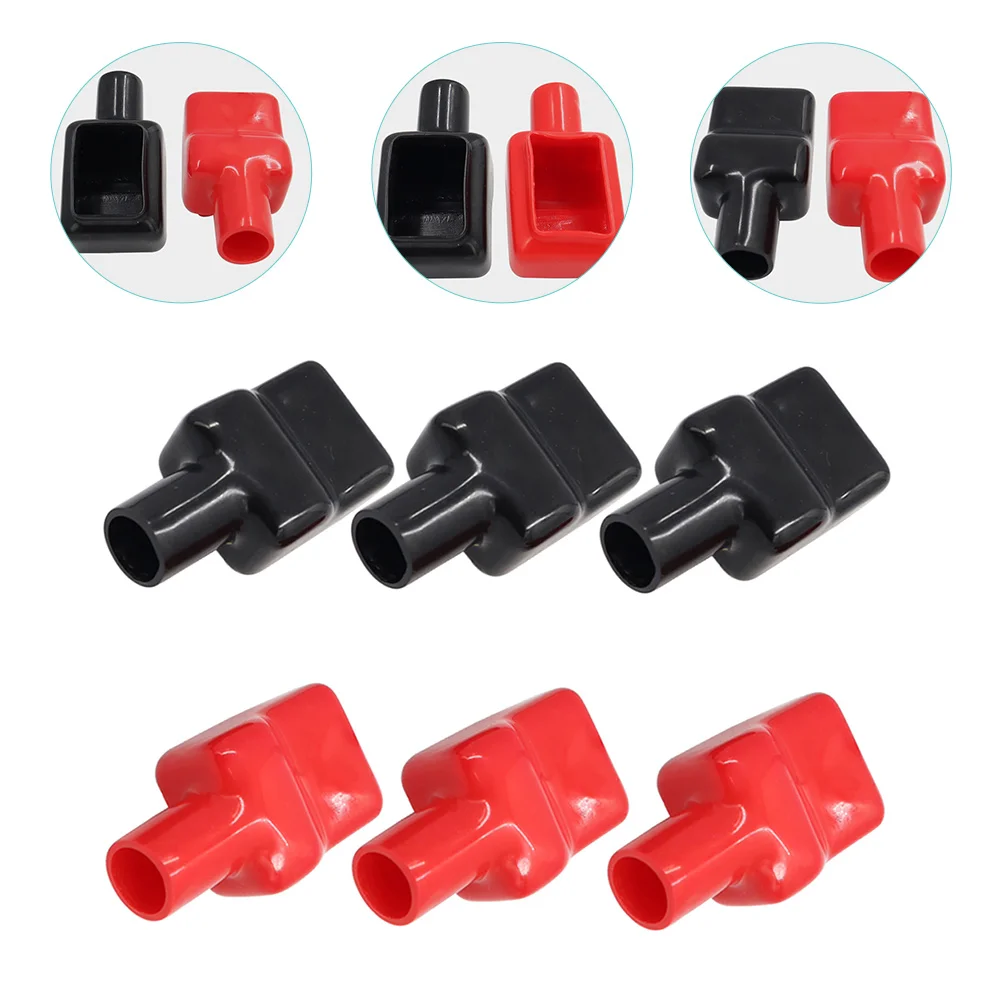 

Automotive Auto Car Insulating Cap Terminal Covers Auto Protection Kit Positive Replacement