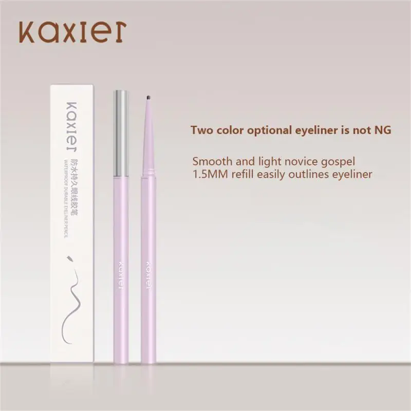 

Matte Brown Eyeliner Makeup Smooth Easy To Wear Eyes Brightener Waterproof No Blooming Lasting Eye Liner Pen Eye Makeup Tool