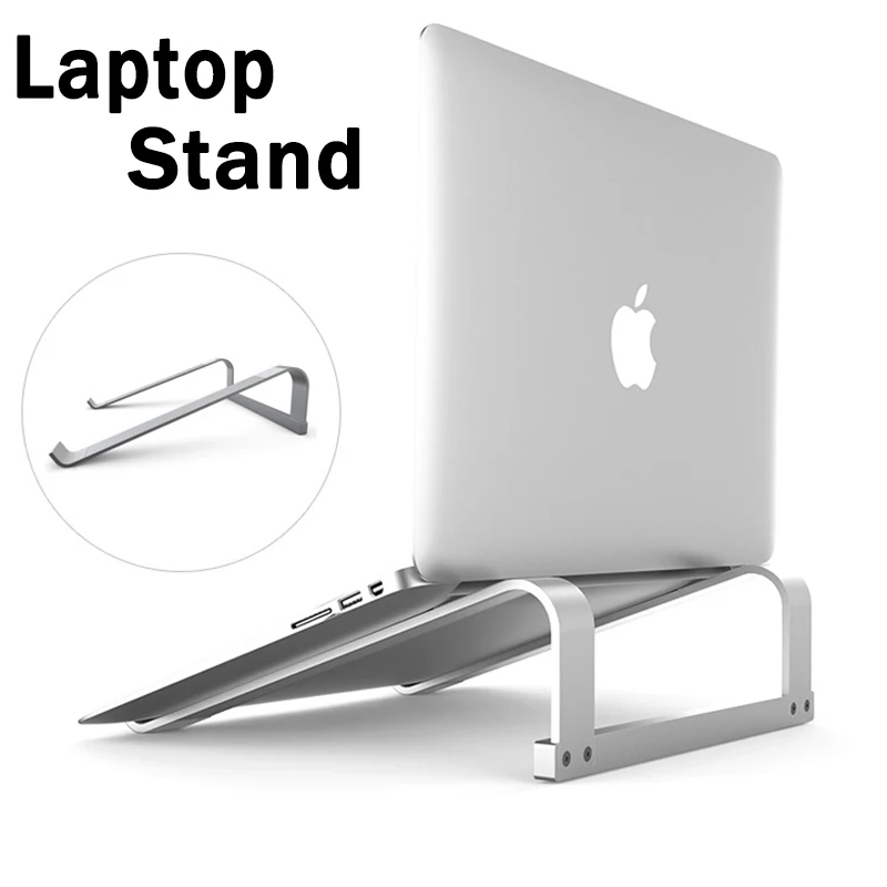 

Portable Laptop Stand Holder Aluminium Alloy Notebook Holder Stand Bracket Desk Computer Standing Holder for Macbook Air Pro
