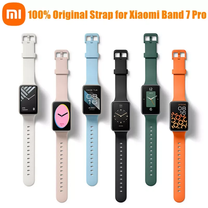 

NEW2023 100% Original Strap Mi Band 7 Pro Silicone Official Wristband Bracelet for miband 7 pro 7pro Watchband Correa Blet