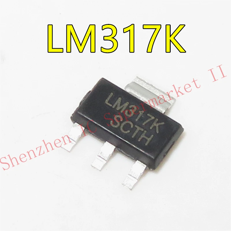 

Оригинальный Трехконтактный регулятор LM317K SOT-223 LM317G LM317G-AA3-R