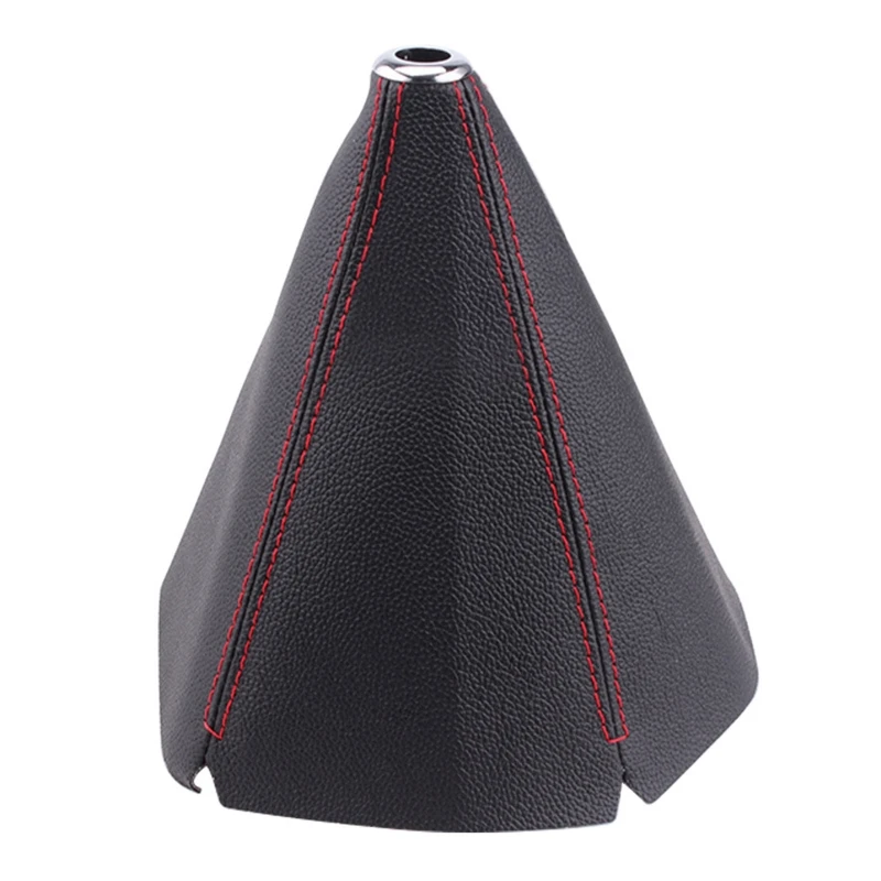 

Shift Knob Cover Gear Cover Shift Boot PU Leather for Most Manual Automatic for