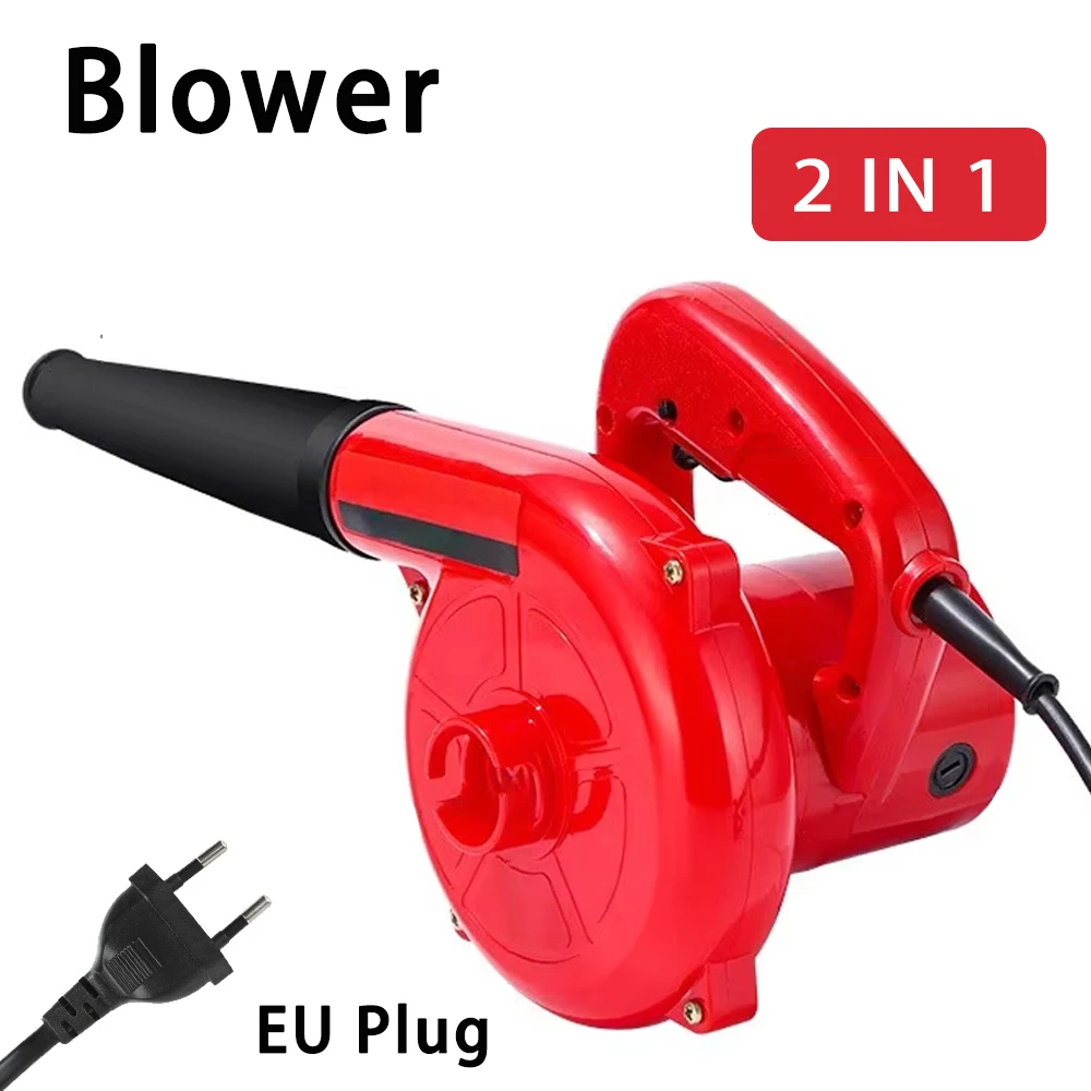 

1000W Электрический Вентилятор-пылесос 2-в-1 С Сетевым Питанием, Инструмент Для Ухода За Газоном, Воздуходувка И Пылесборник