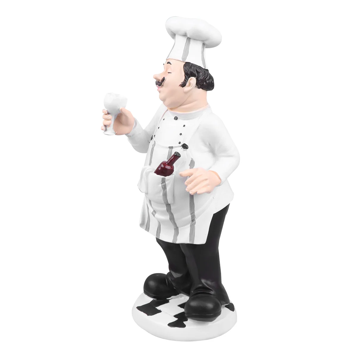 

Home Décor Bookshelf Statue Ornaments Cook Statue Home Countertop Table Decoration