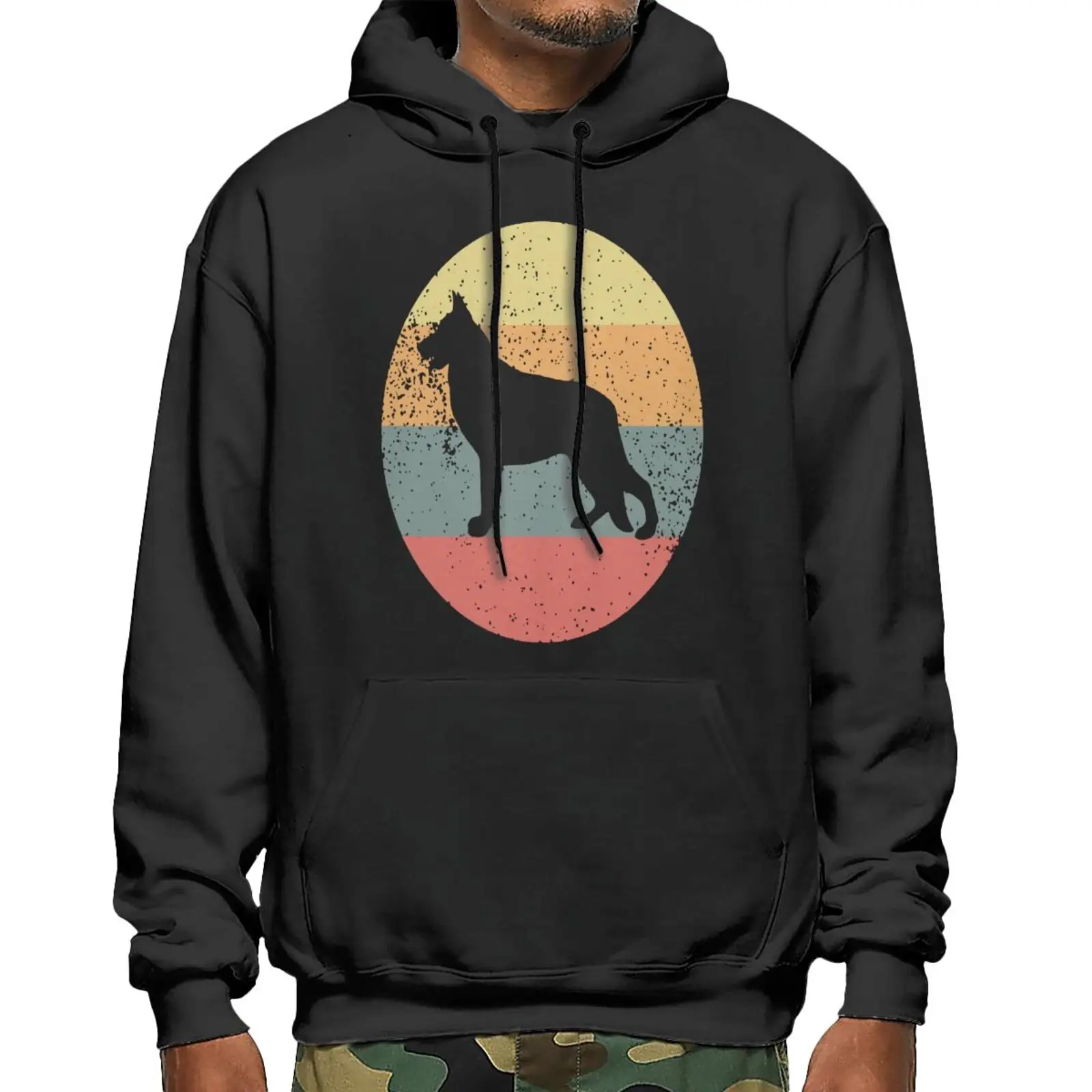 

German Shepherd Pet Gsd Dog Mom Sweatshirts Hoodies Men's Tracksuit Men's Clothes Oversize Sweaters Anime Things Zipper Hoodie