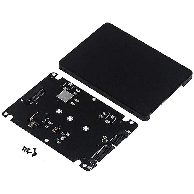 

M.2 NGFF To 2.5 Inch SATA SSD/MSATA To SATA Adapter Card Case (B Key For PC Adapter M2 +M Desktop Socket NGFF )