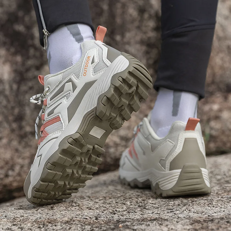 Мужские и женские треккинговые ботинки со шнуровкой
