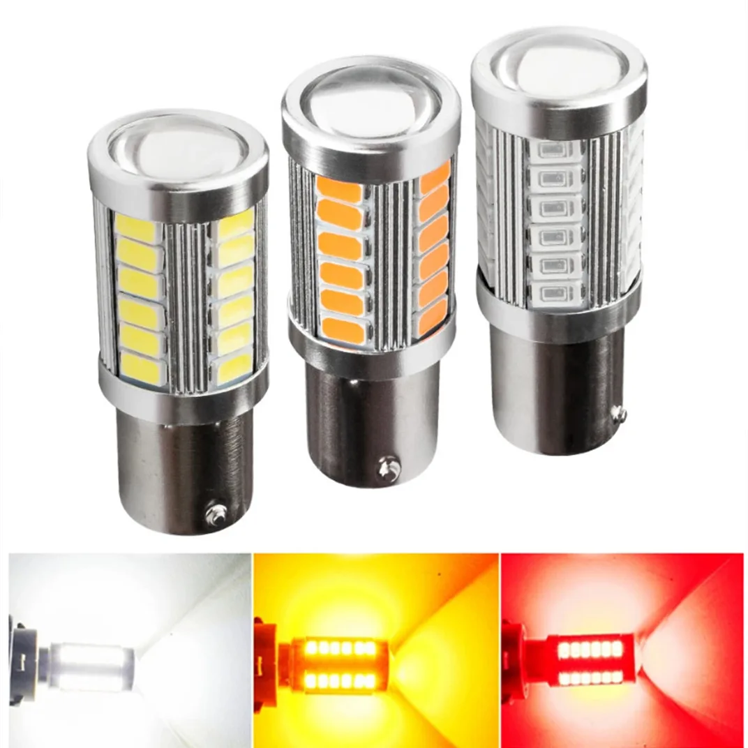 2X LED Bulbs 5730 CanBus Lamp Reverse Turn Signal Light Car Tail Bulb Brake Lights Daytime Running |