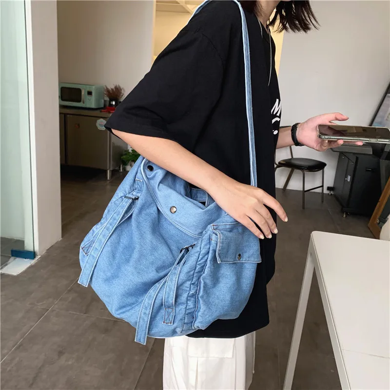 

Canvas Denim Bag Clutch Purse Bags For Women 2022 New Luxury Handbags Pochette Femme Luxe Luxury Designer Handbag Bags For Girls