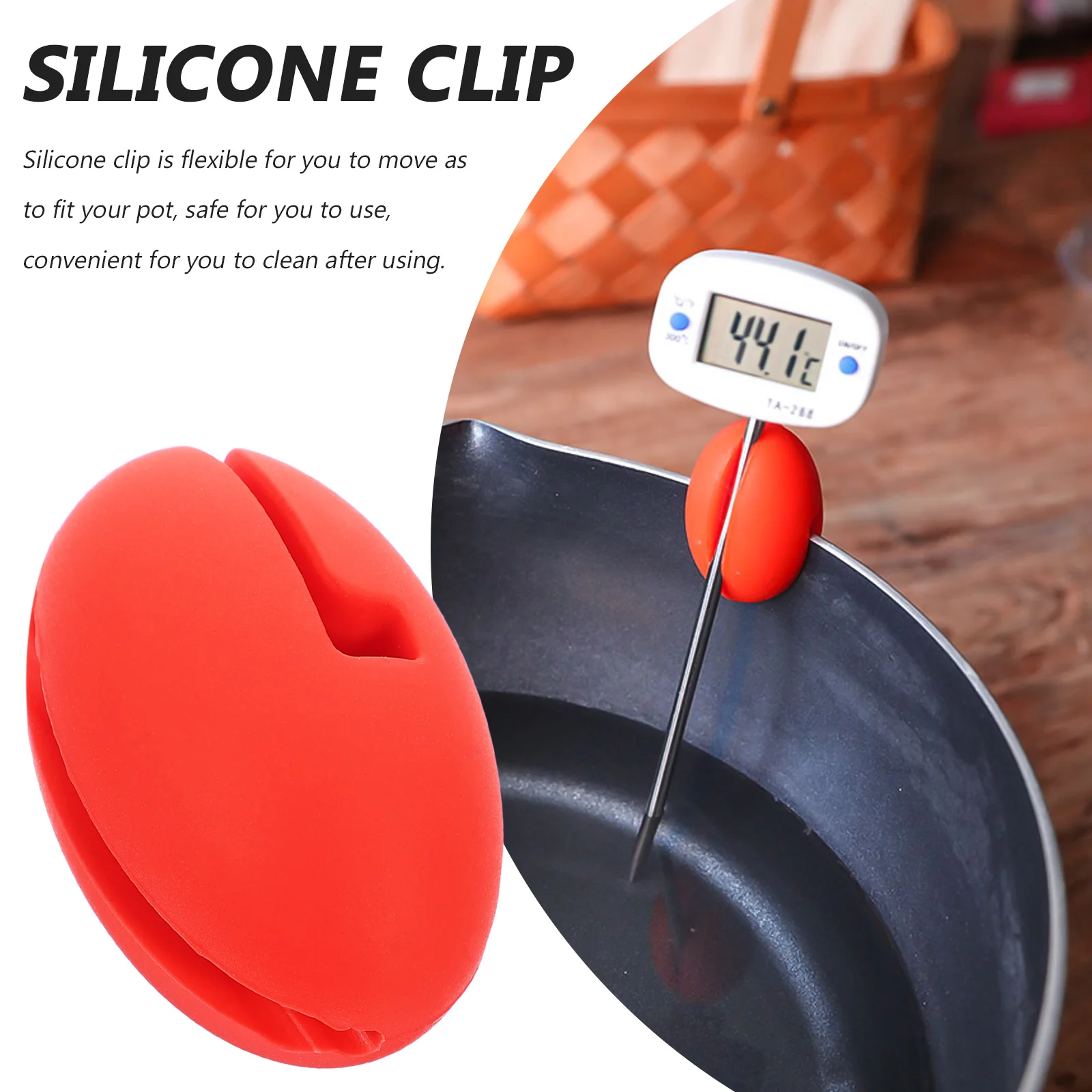 Фиксированный зажим для зонда чашка зажима температурной кастрюли/чашка