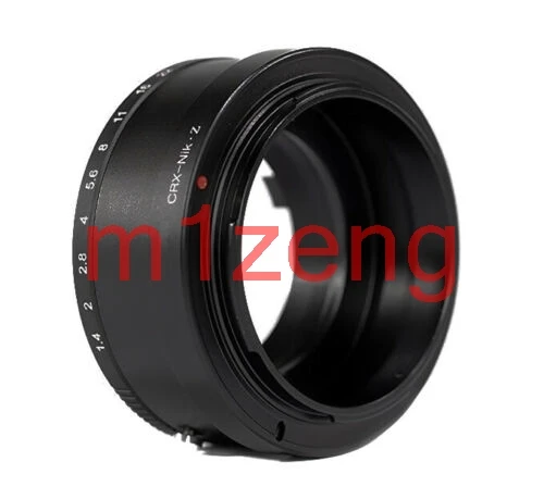 

CRX-NZ Adapter ring for Contarex Crx mount lens to nikon Z z5 Z6 Z7 Z9 Z50 z6II z7II Z50II Z fc full frame Camera